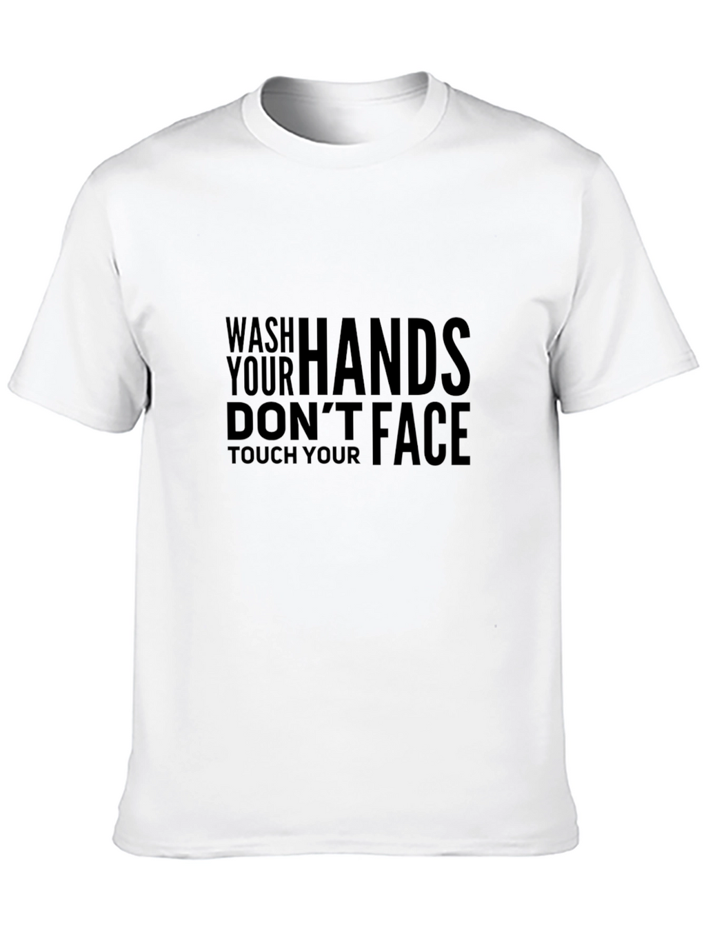 Wash Your Hands Graphic Tee - Black