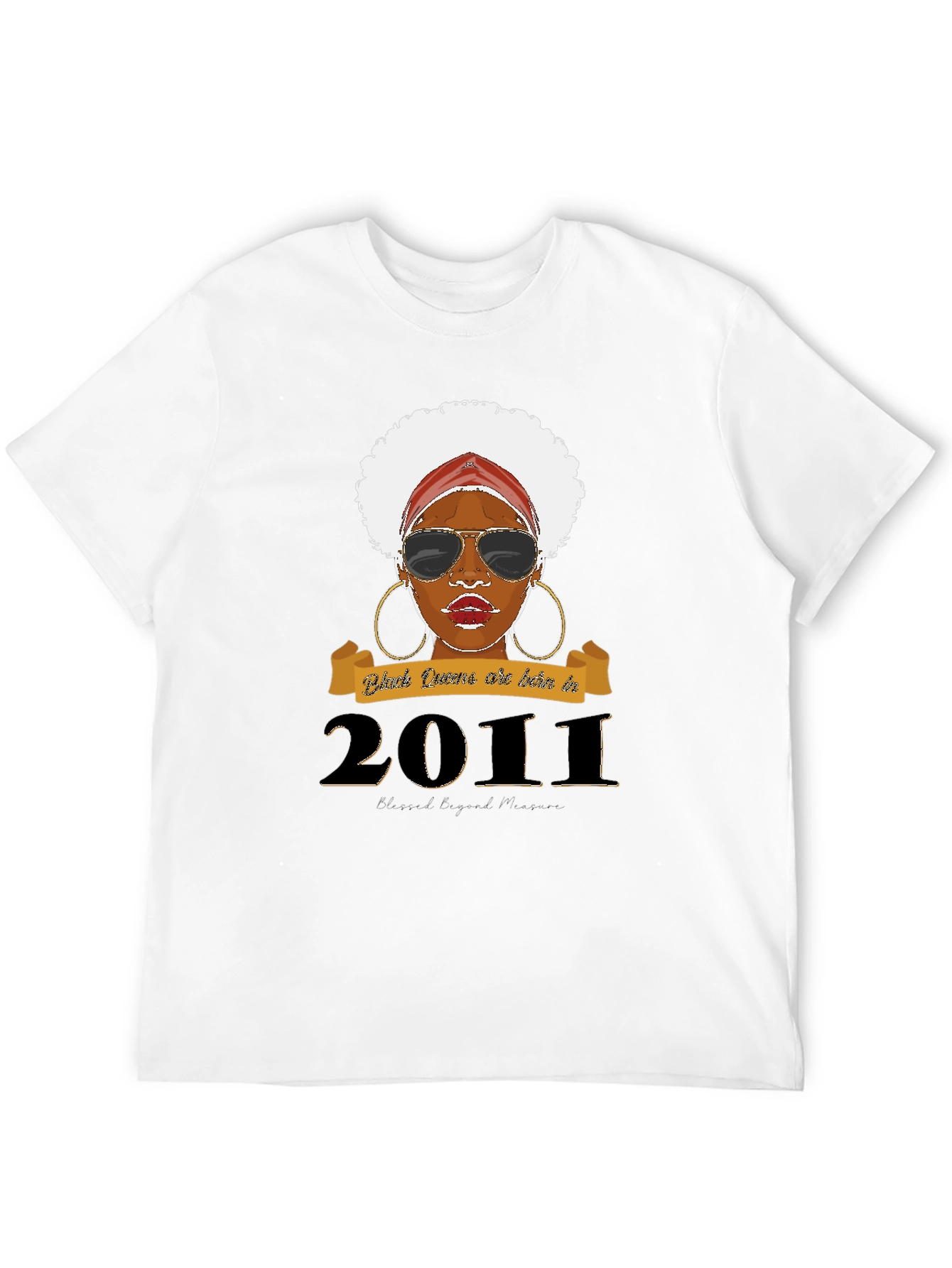 Black Queen Born in 2011 Graphic Tee