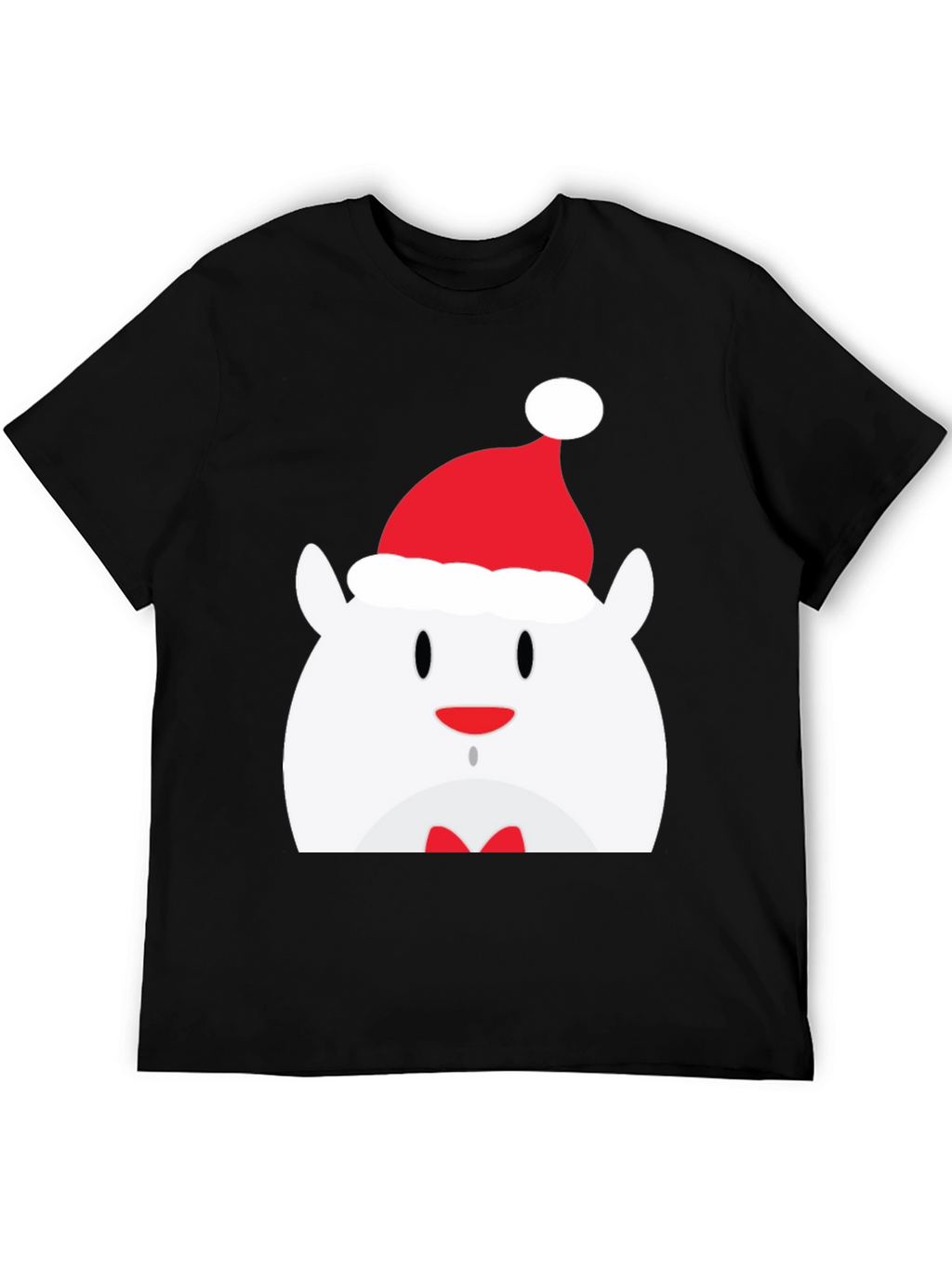 Festive Bear Graphic Tee - Holiday Cheer