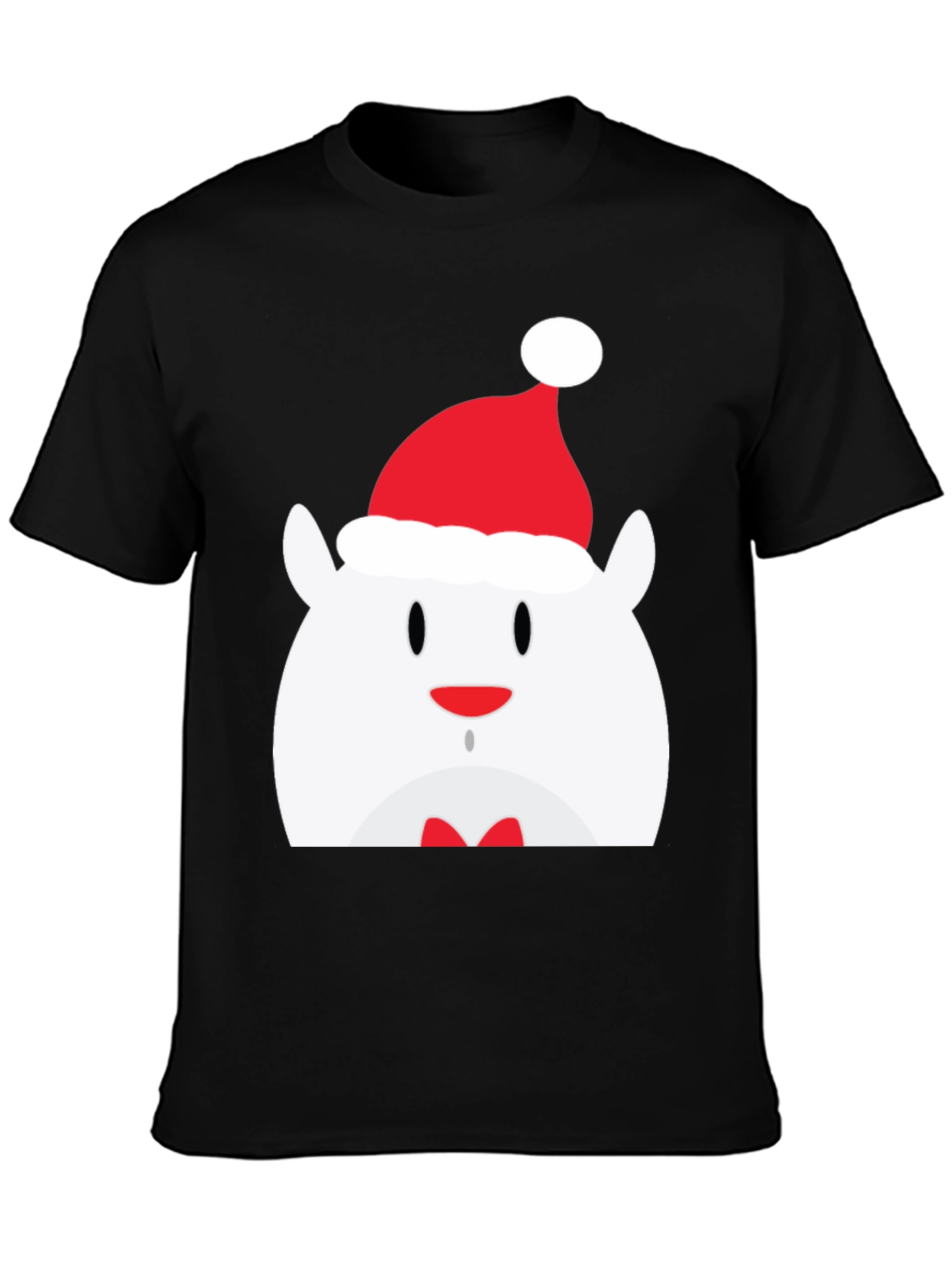 Festive Bear Graphic Tee - Holiday Cheer