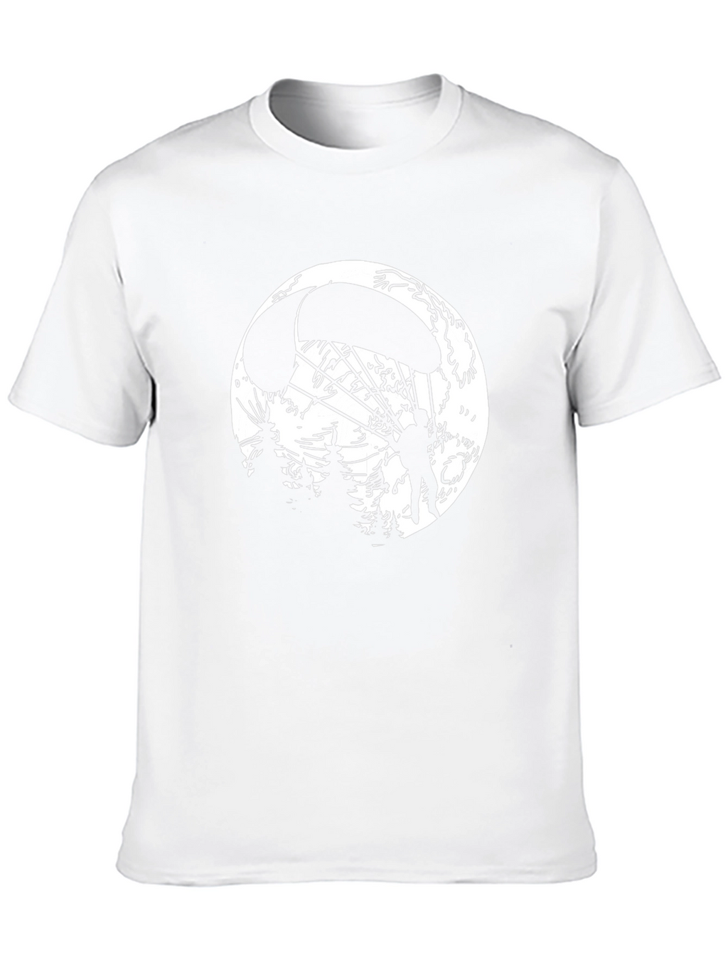 Parachute Graphic Tee - Black