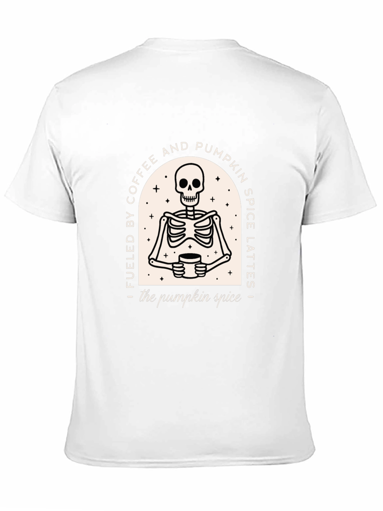 Coffee & Pumpkin Spice Skeleton T-Shirt
