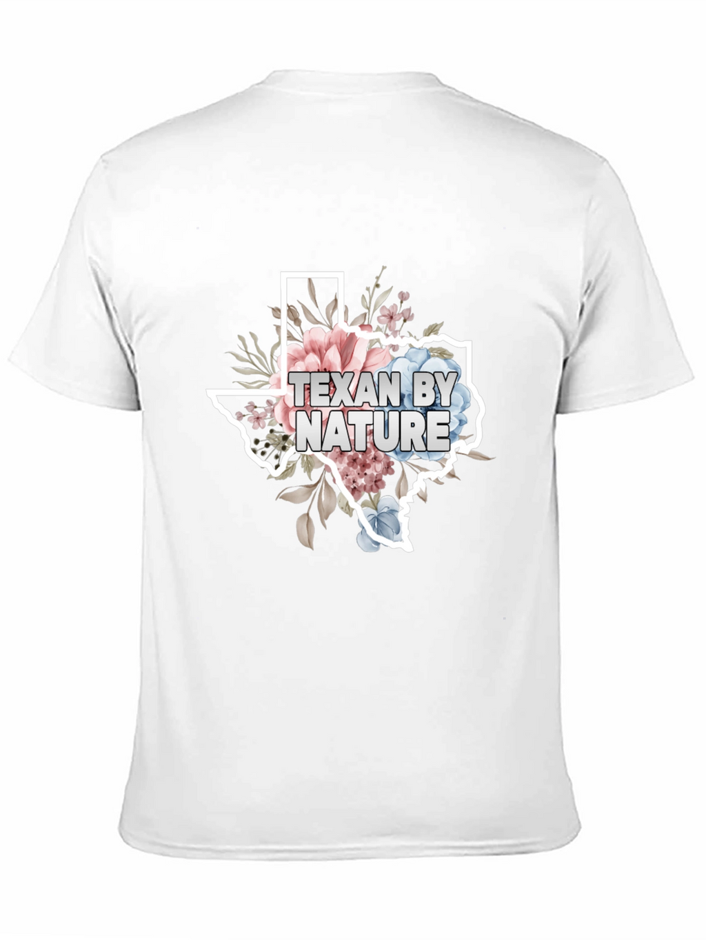 Texan By Nature Floral State T-Shirt