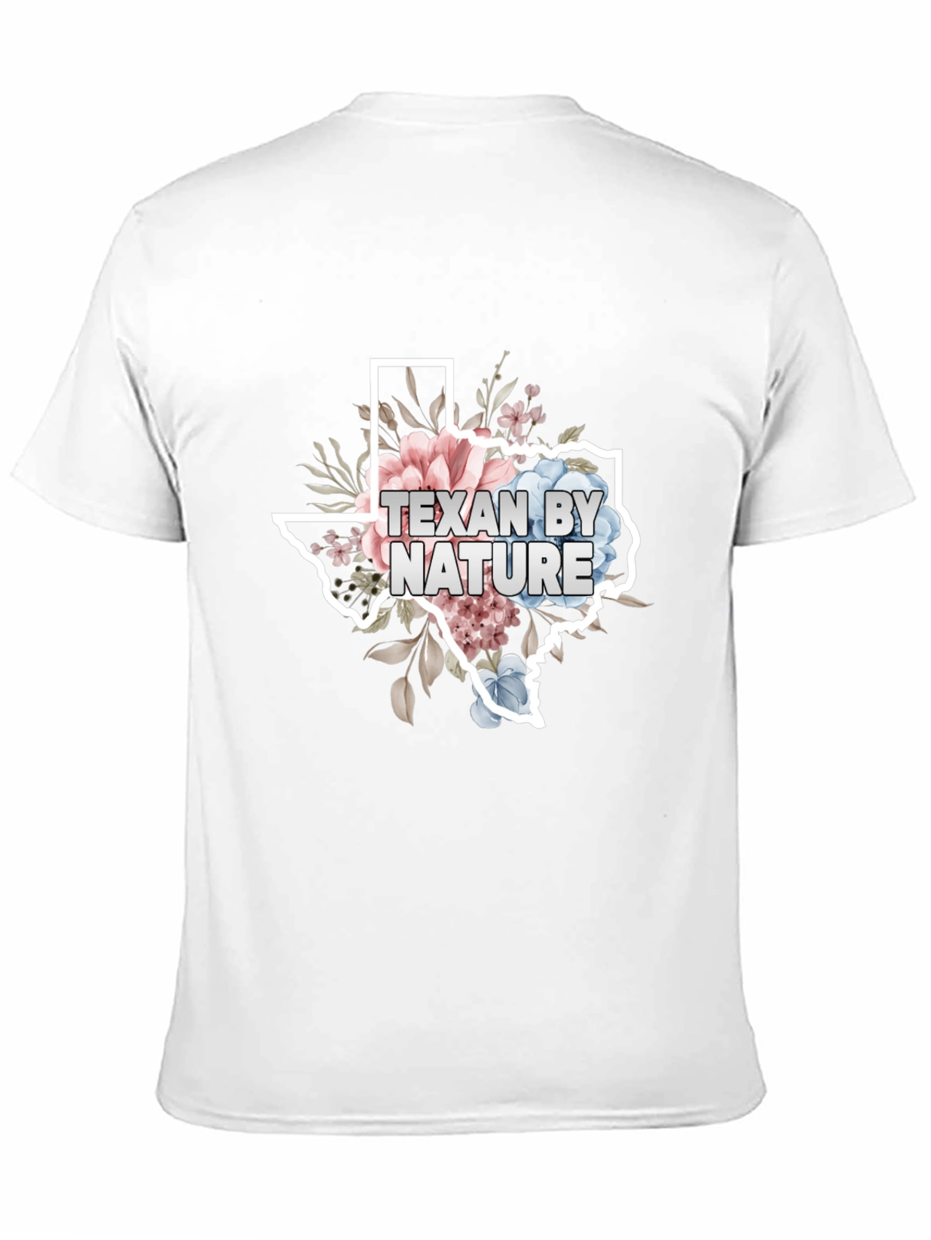Texan By Nature Floral State T-Shirt