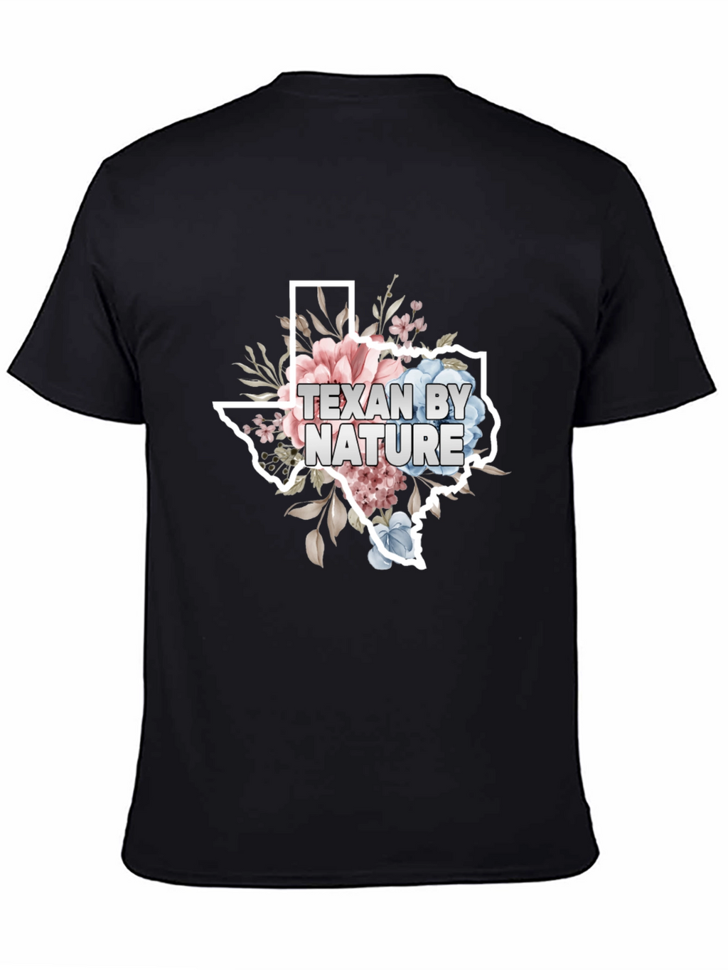 Texan By Nature Floral State T-Shirt