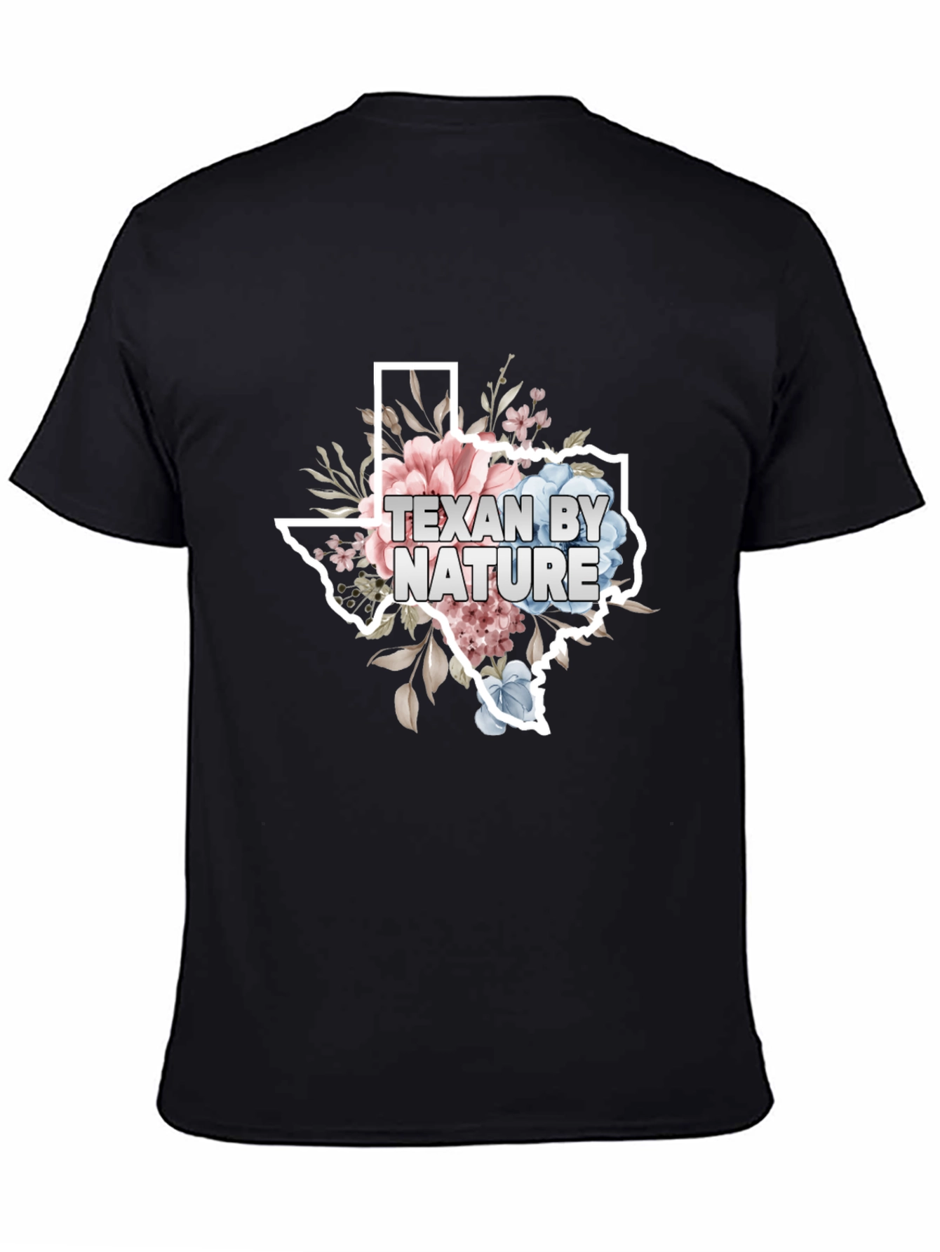 Texan By Nature Floral State T-Shirt