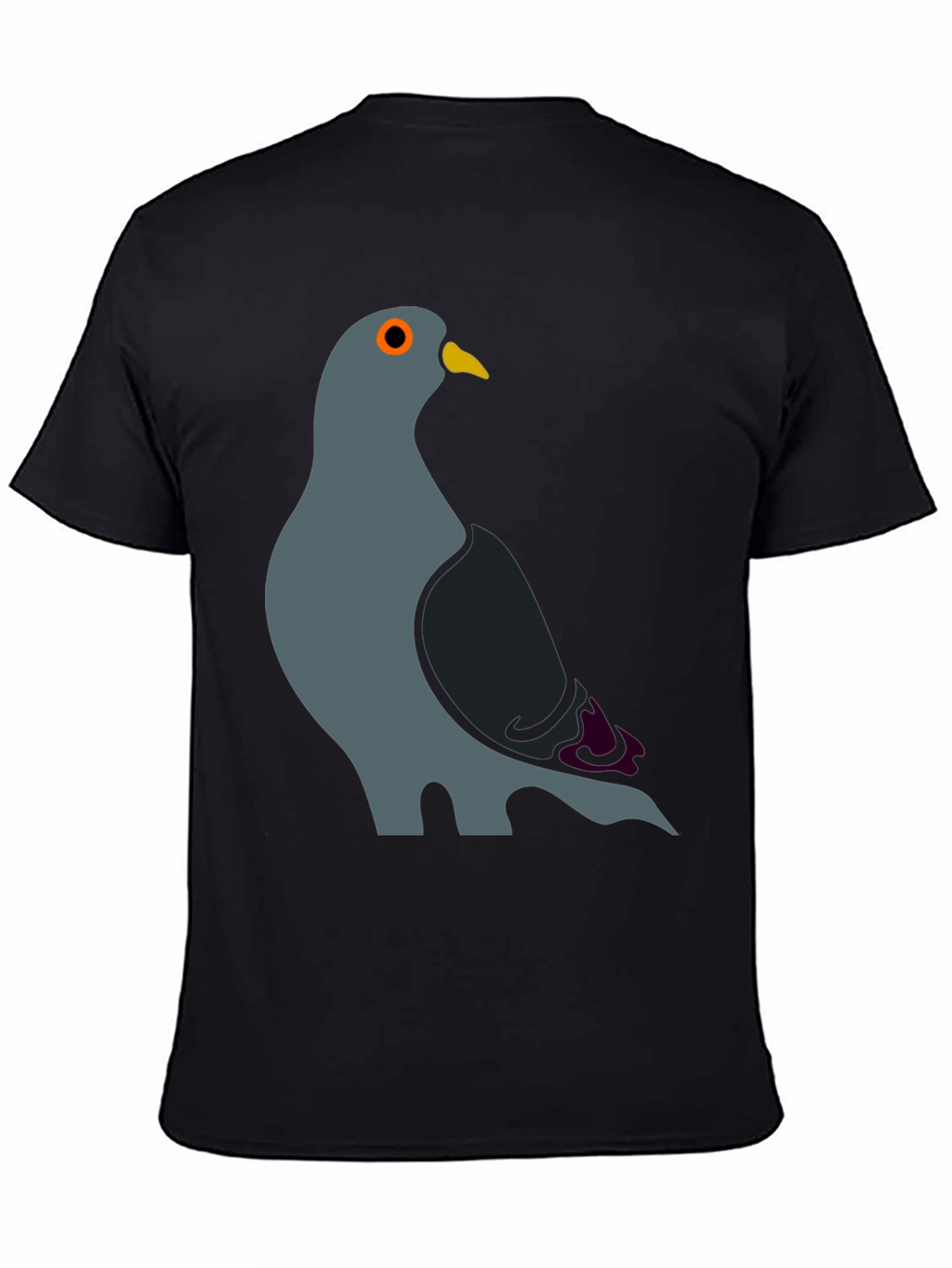 Pigeon Graphic T-Shirt - Cool Bird Design