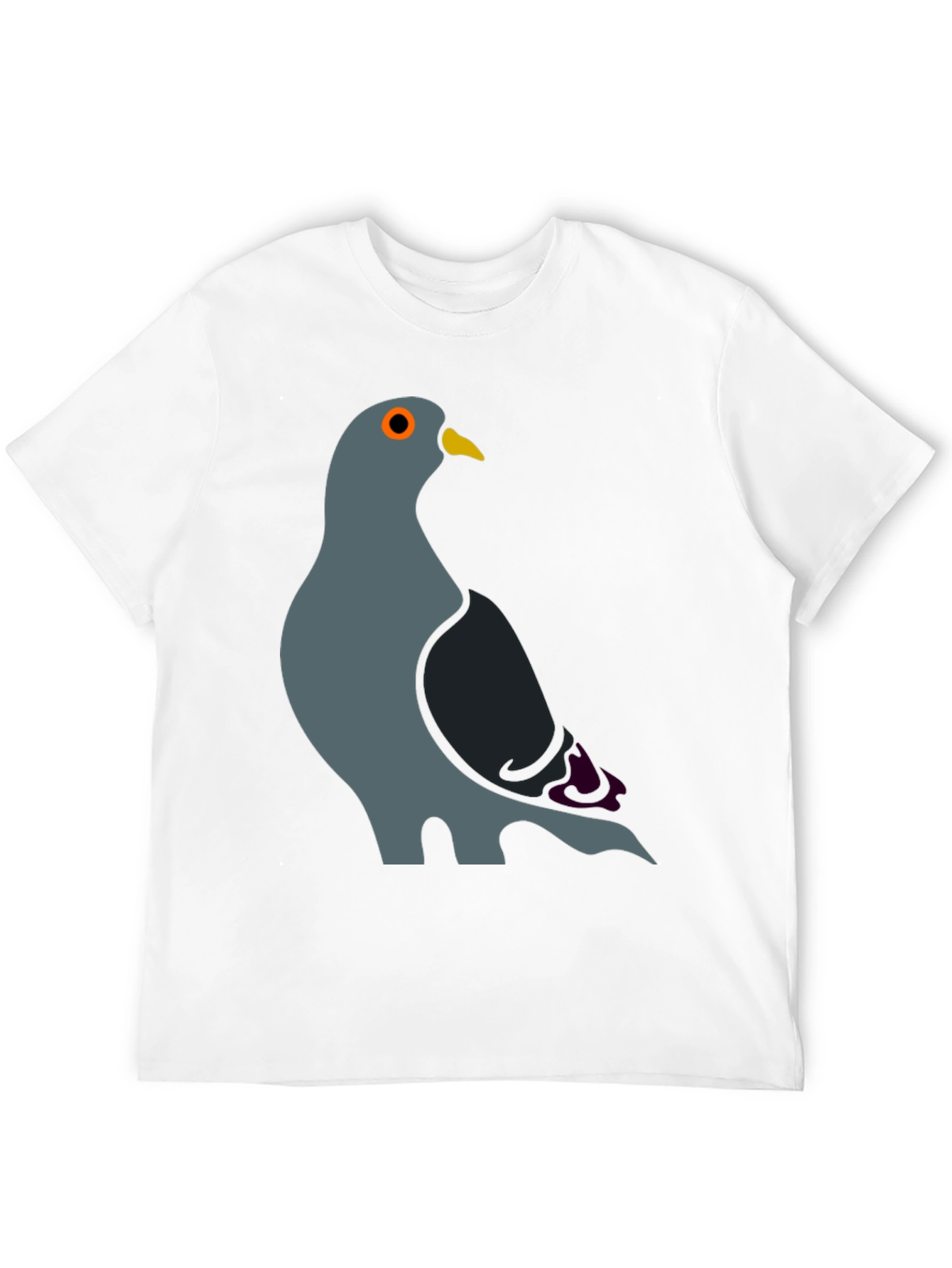 Pigeon Graphic T-Shirt - Cool Bird Design