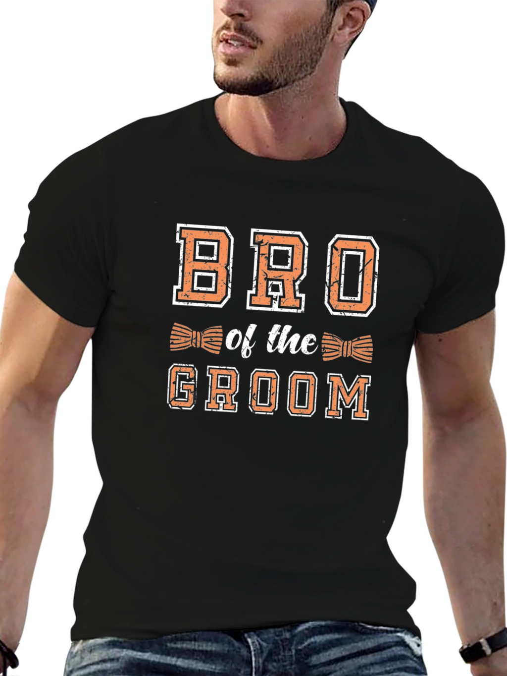 Bro of the Groom Wedding T-Shirt