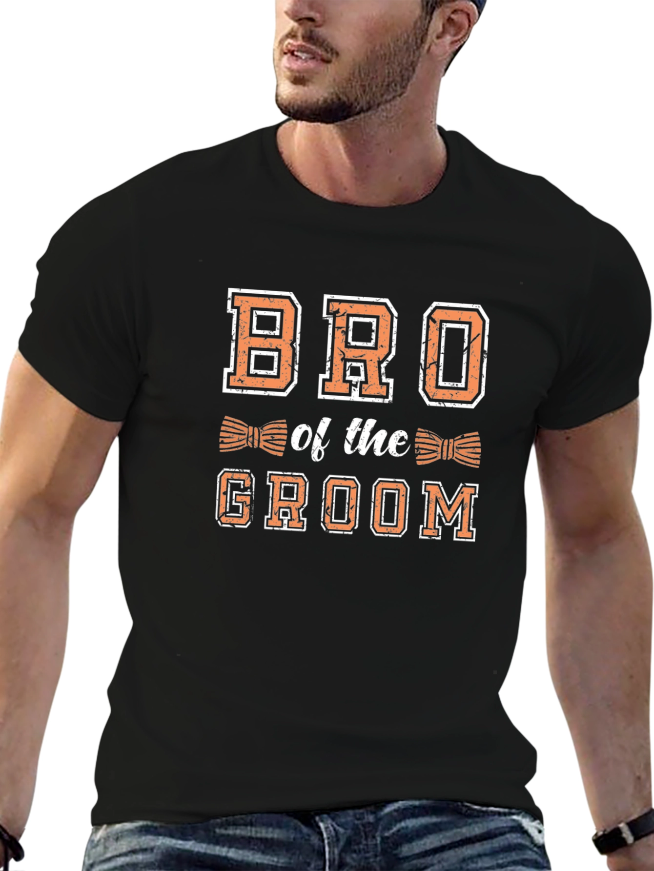 Bro of the Groom Wedding T-Shirt