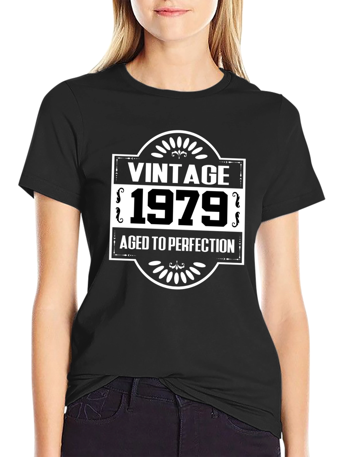 Vintage 1979 Aged to Perfection Graphic T-Shirt
