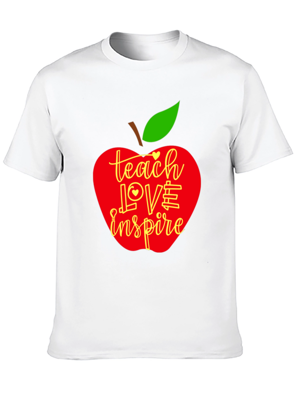Teach Love Inspire Apple T-Shirt