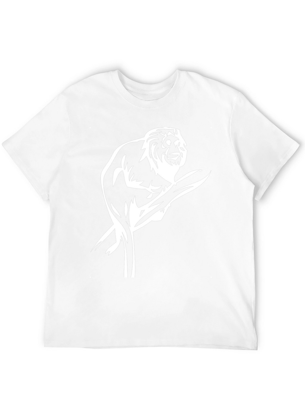Monkey Graphic T-Shirt - Black Unique Design