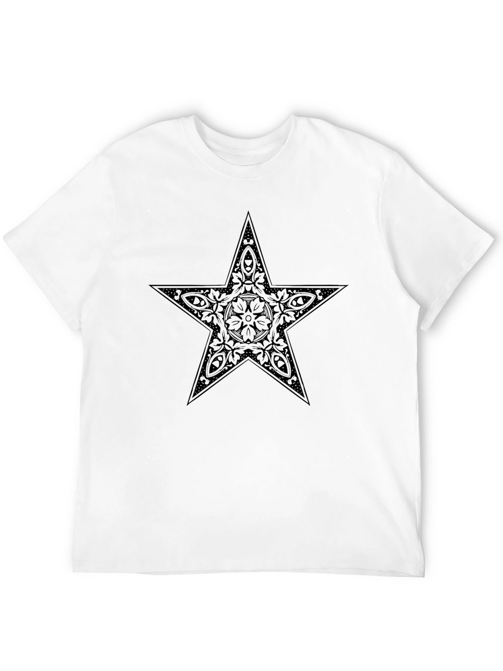 Black Star Graphic Tee - Stylish & Unique Design