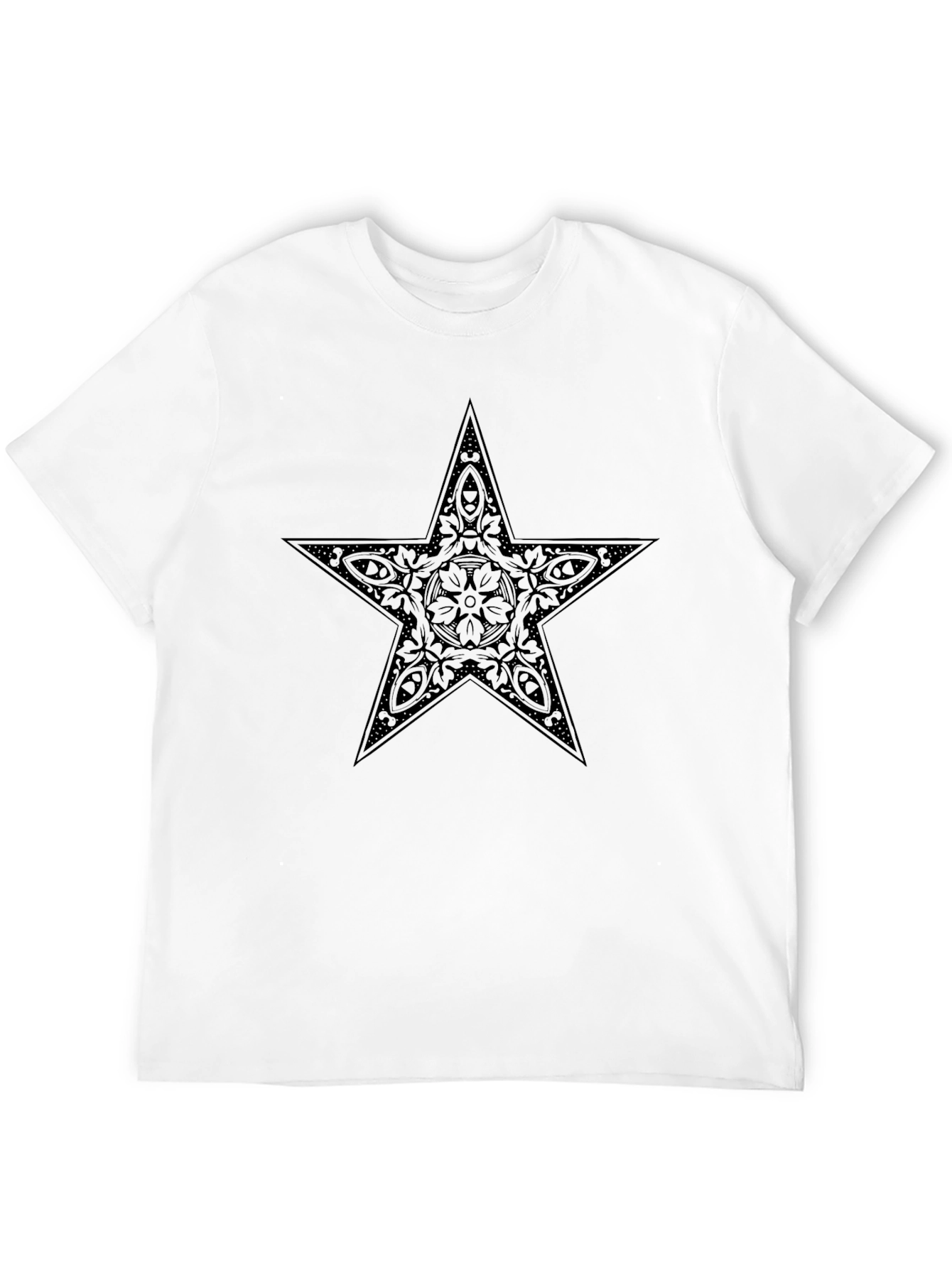 Black Star Graphic Tee - Stylish & Unique Design