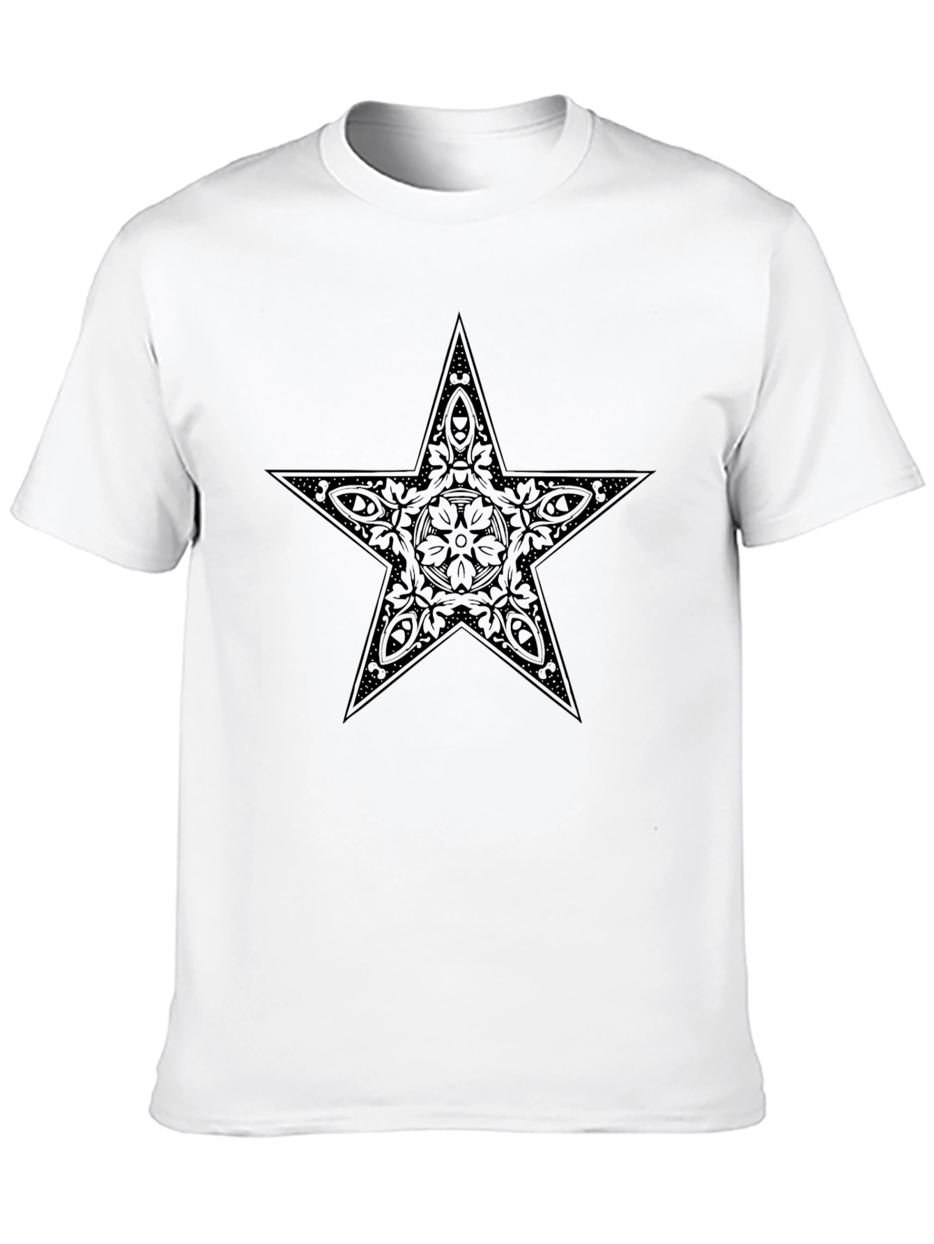 Black Star Graphic Tee - Stylish & Unique Design