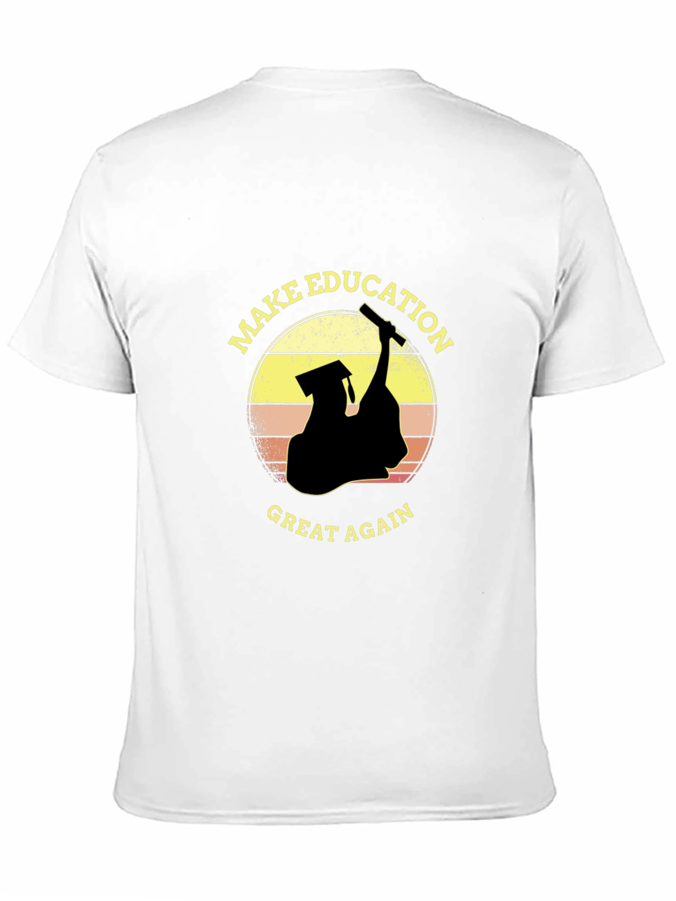 Make Education Great Again Black T-Shirt