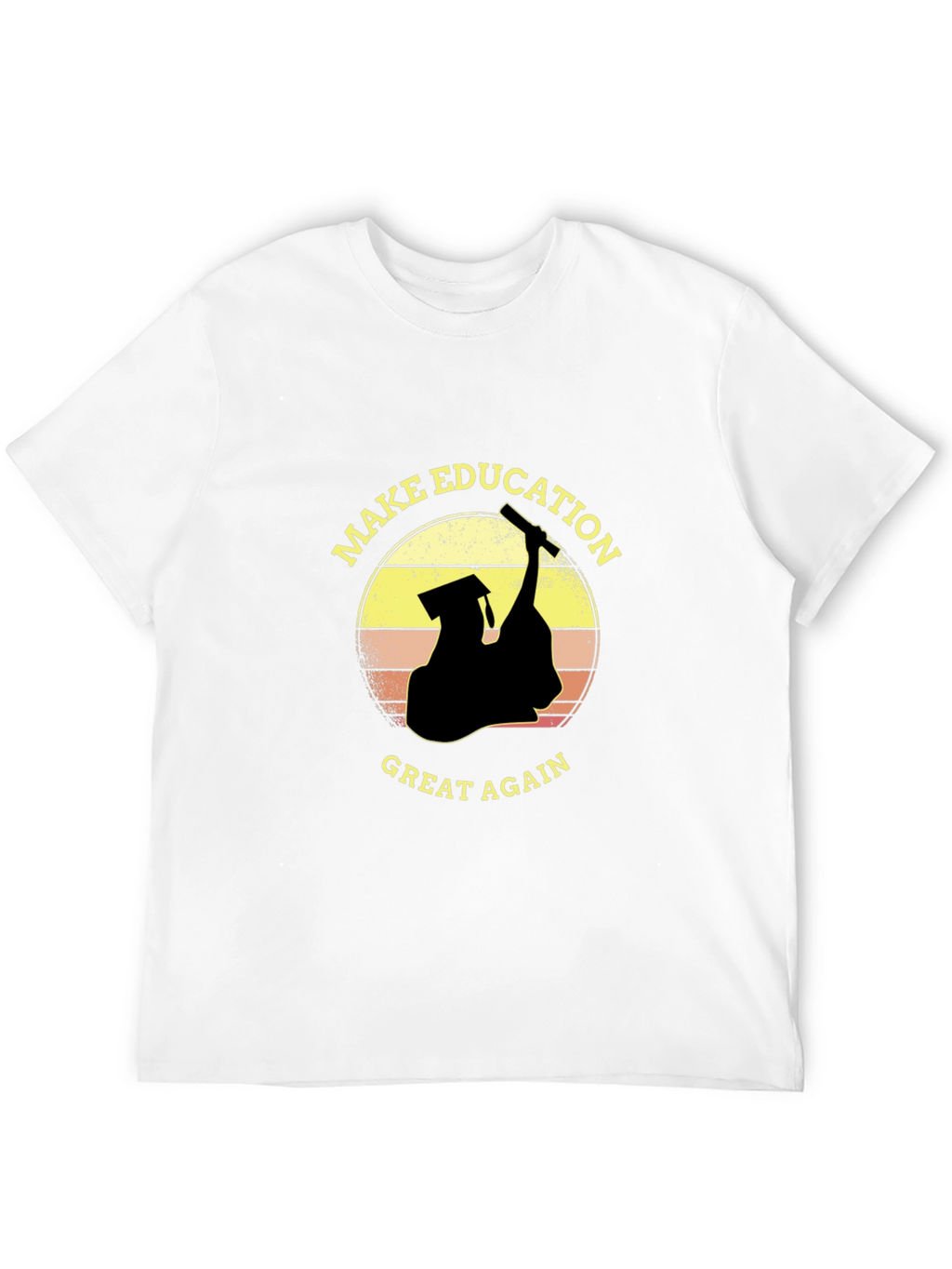 Make Education Great Again Black T-Shirt
