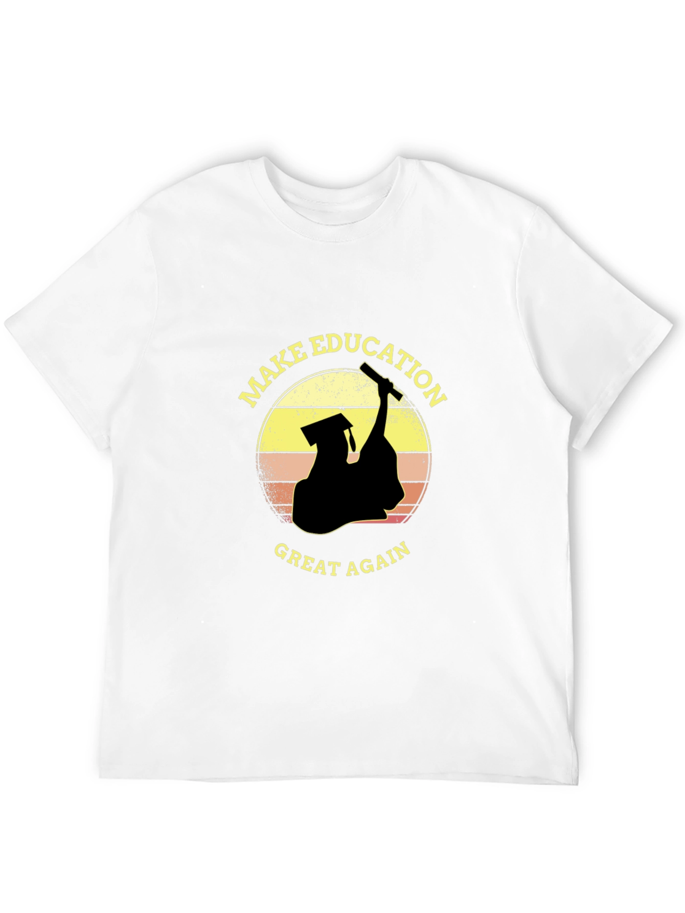 Make Education Great Again Black T-Shirt