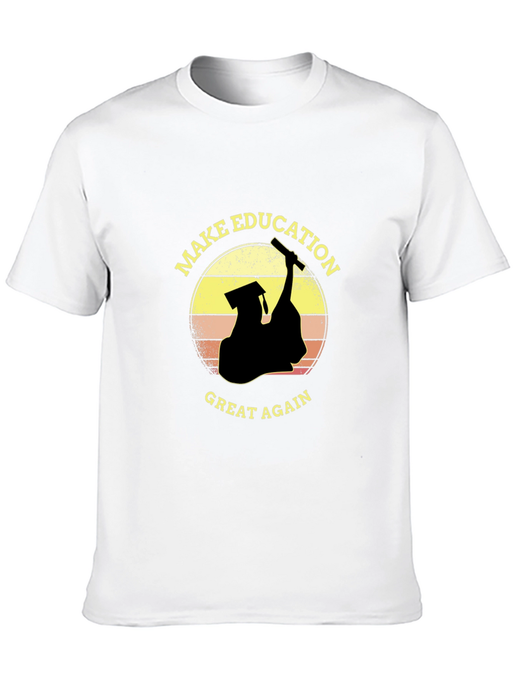 Make Education Great Again Black T-Shirt