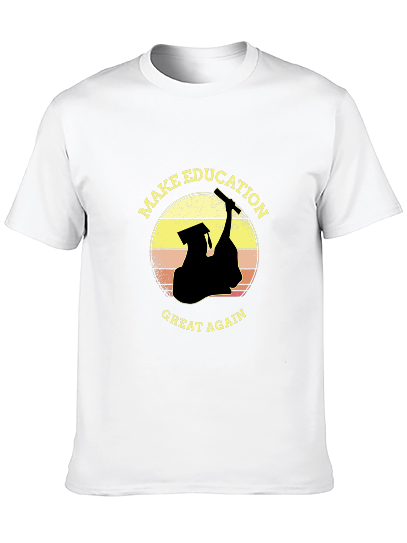 Make Education Great Again Black T-Shirt