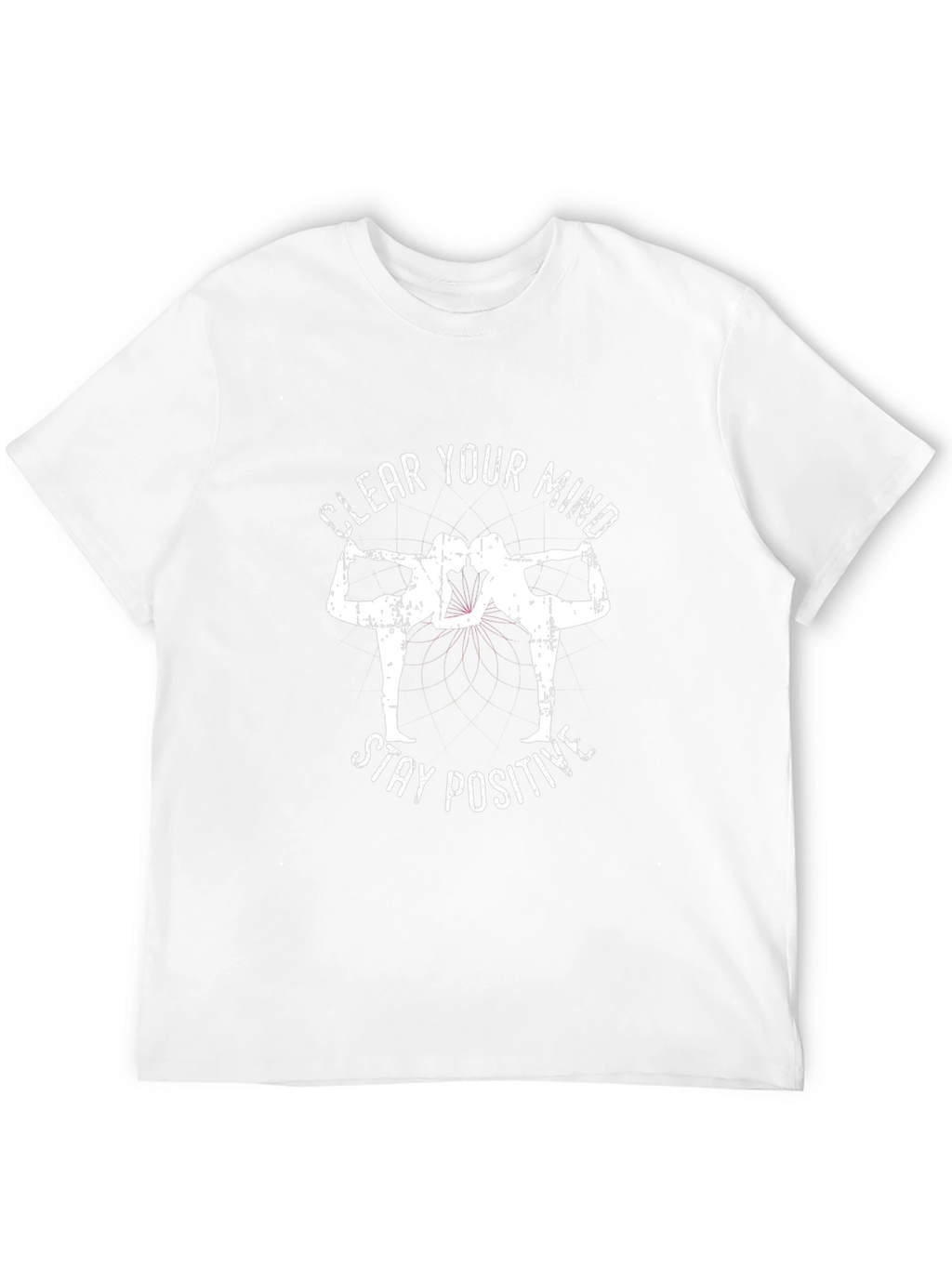 Yoga Mind T-Shirt - Clear Mind Stay Positive Tee