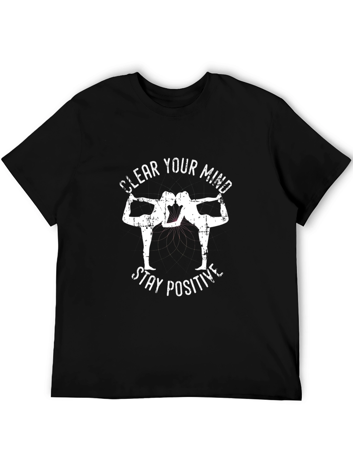 Yoga Mind T-Shirt - Clear Mind Stay Positive Tee