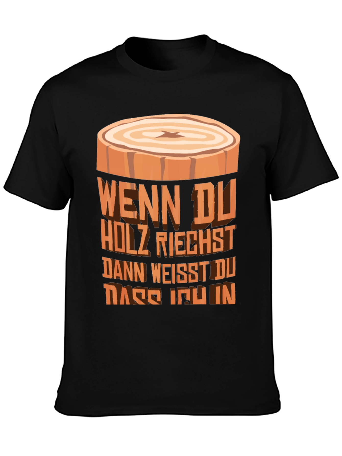 Wood Scent T-Shirt - Lumberjack Humor Tee