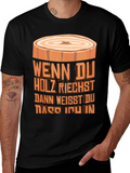 Wood Scent T-Shirt - Lumberjack Humor Tee