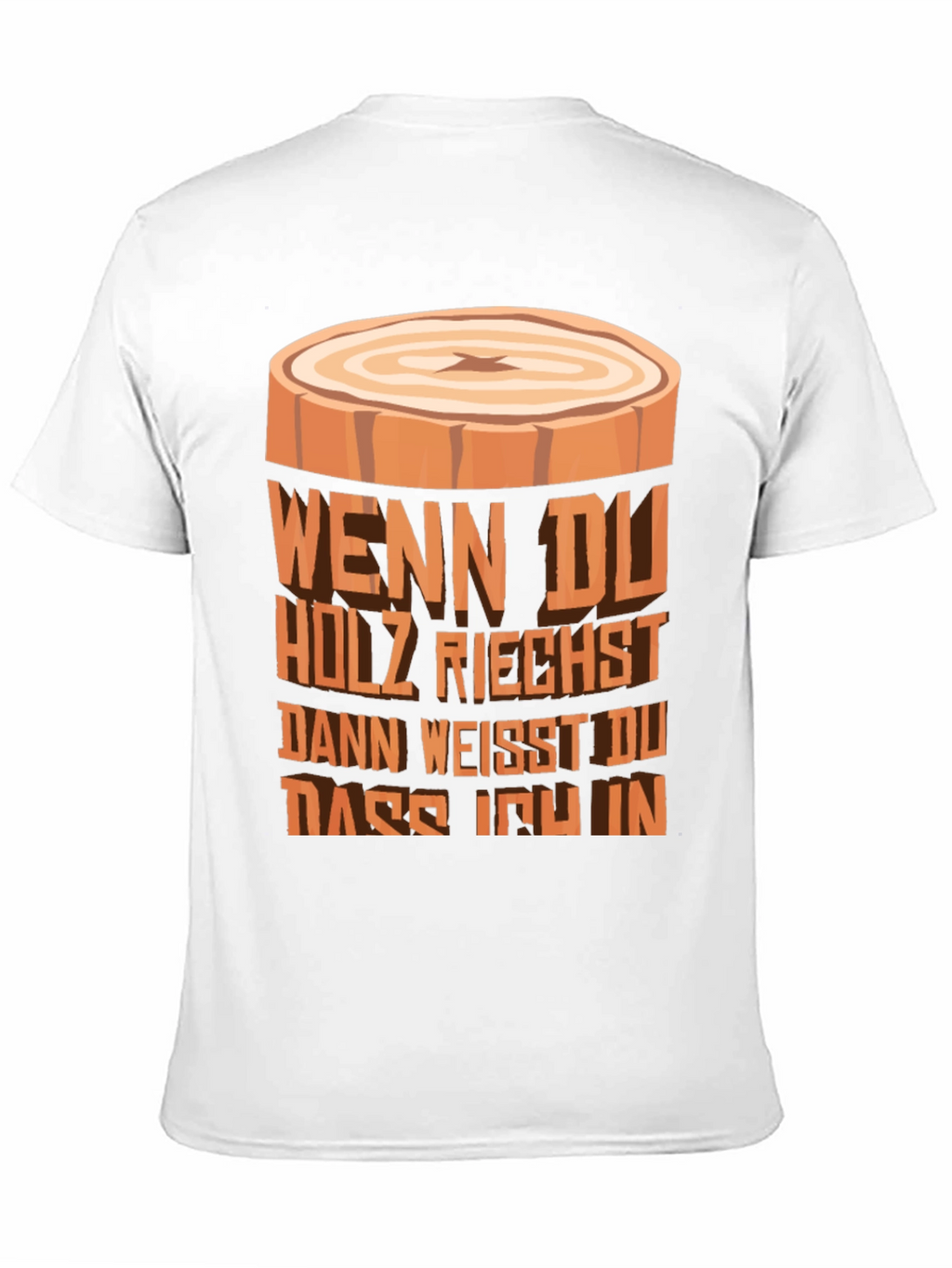 Wood Scent T-Shirt - Lumberjack Humor Tee