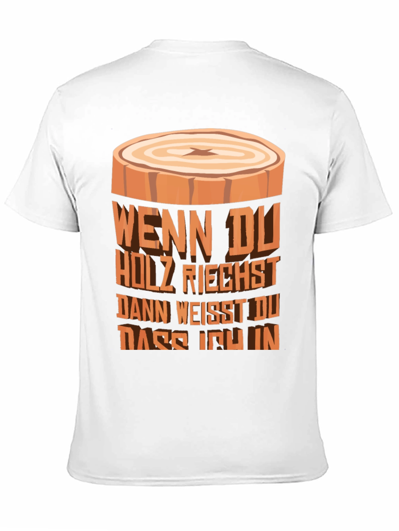 Wood Scent T-Shirt - Lumberjack Humor Tee