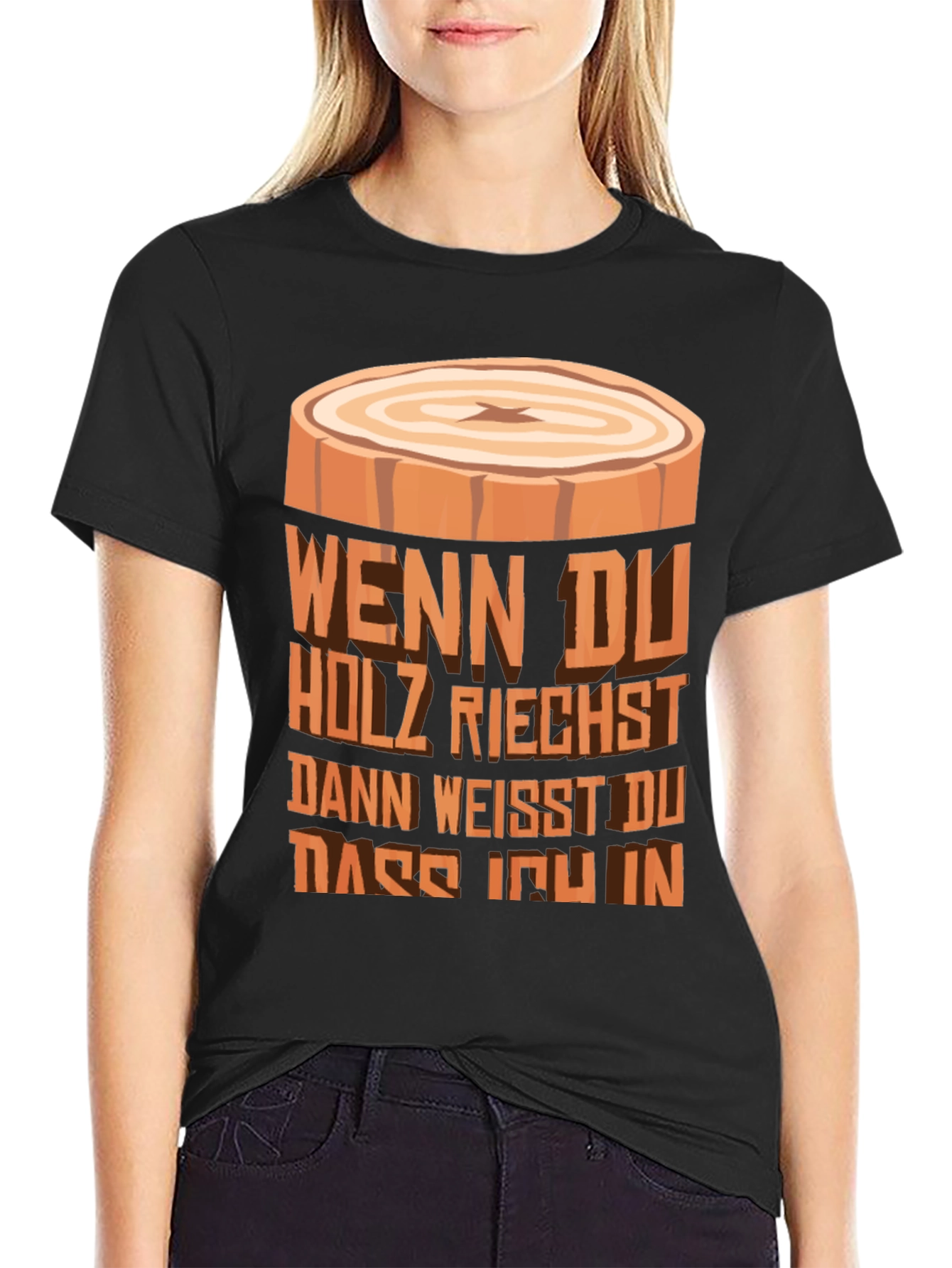 Wood Scent T-Shirt - Lumberjack Humor Tee