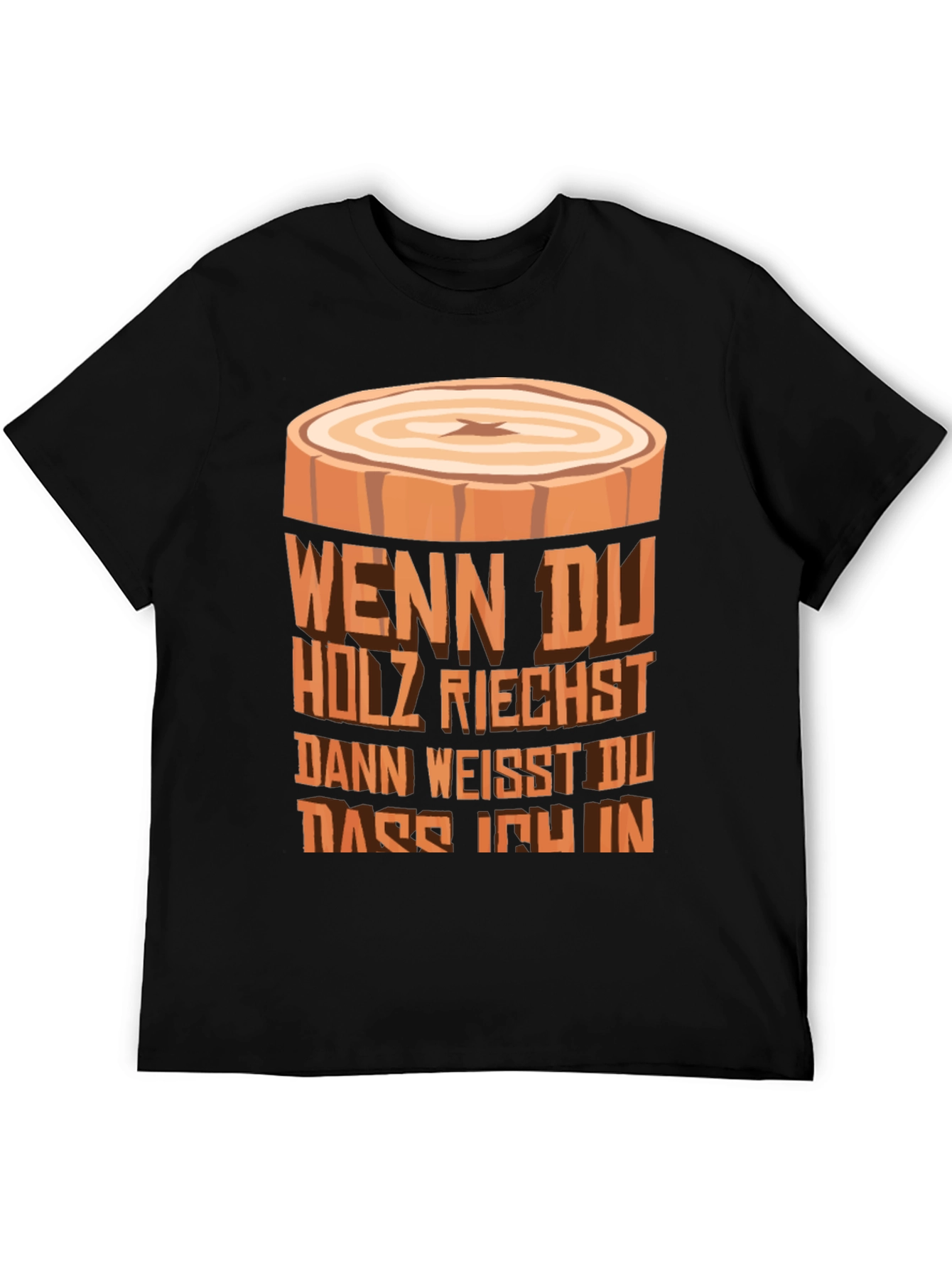 Wood Scent T-Shirt - Lumberjack Humor Tee