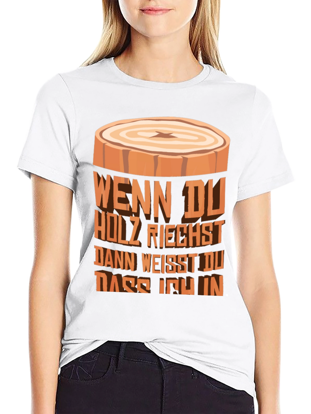 Wood Scent T-Shirt - Lumberjack Humor Tee