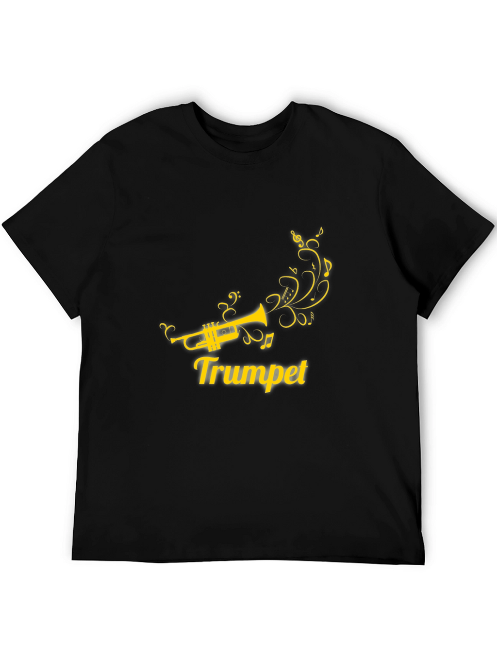 Trumpet Music Tee - Stylish Musician T-Shirt