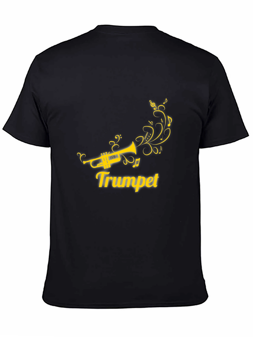 Trumpet Music Tee - Stylish Musician T-Shirt