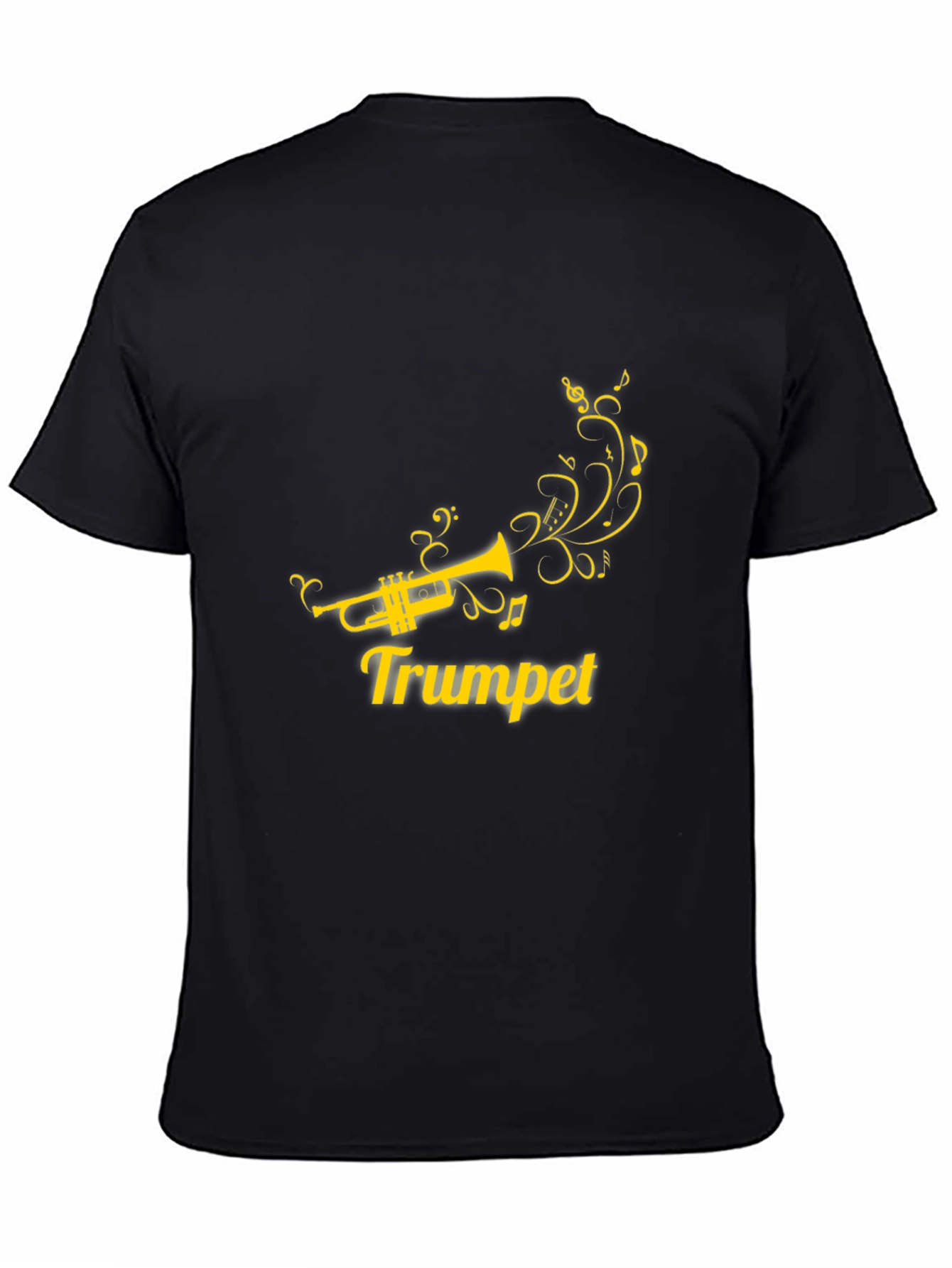 Trumpet Music Tee - Stylish Musician T-Shirt