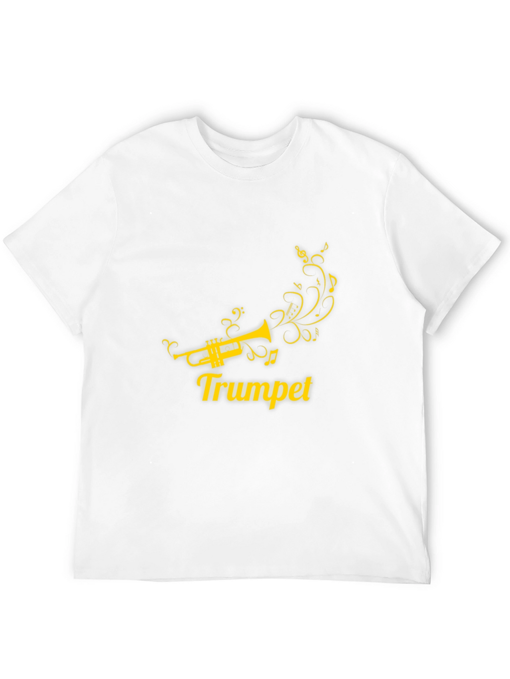 Trumpet Music Tee - Stylish Musician T-Shirt