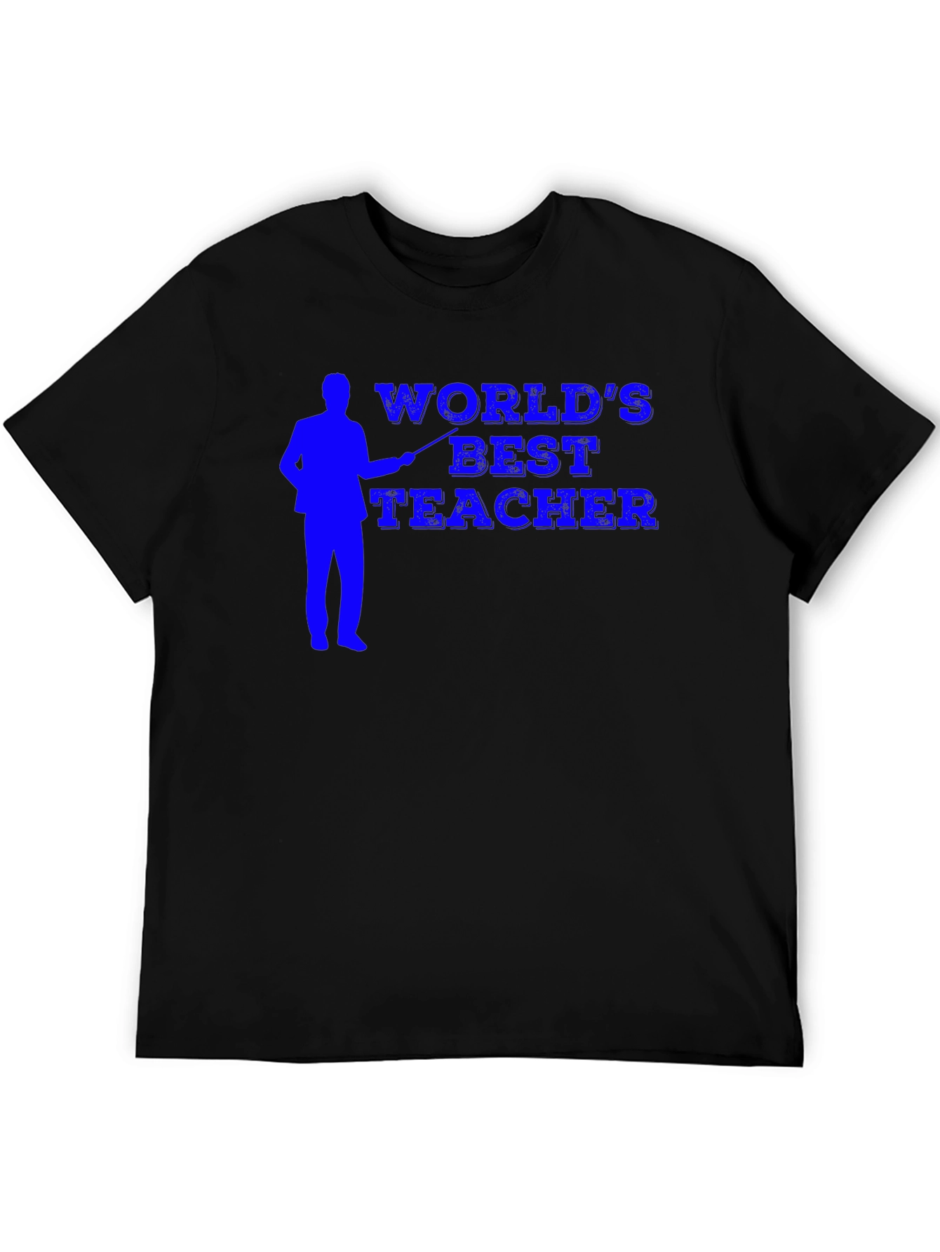 Worlds Best Teacher Black Graphic Tee