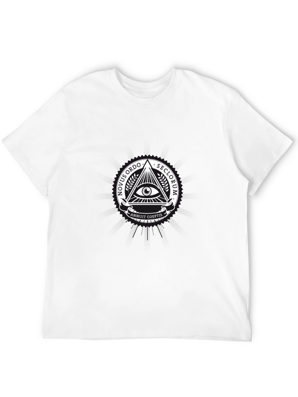 Illuminati Symbol T-Shirt - All Seeing Eye Conspiracy Tee