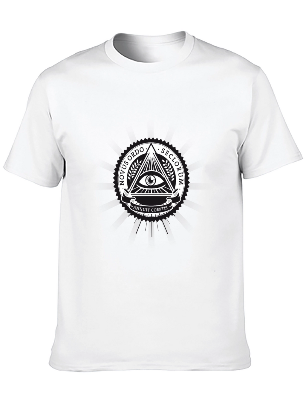 Illuminati Symbol T-Shirt - All Seeing Eye Conspiracy Tee