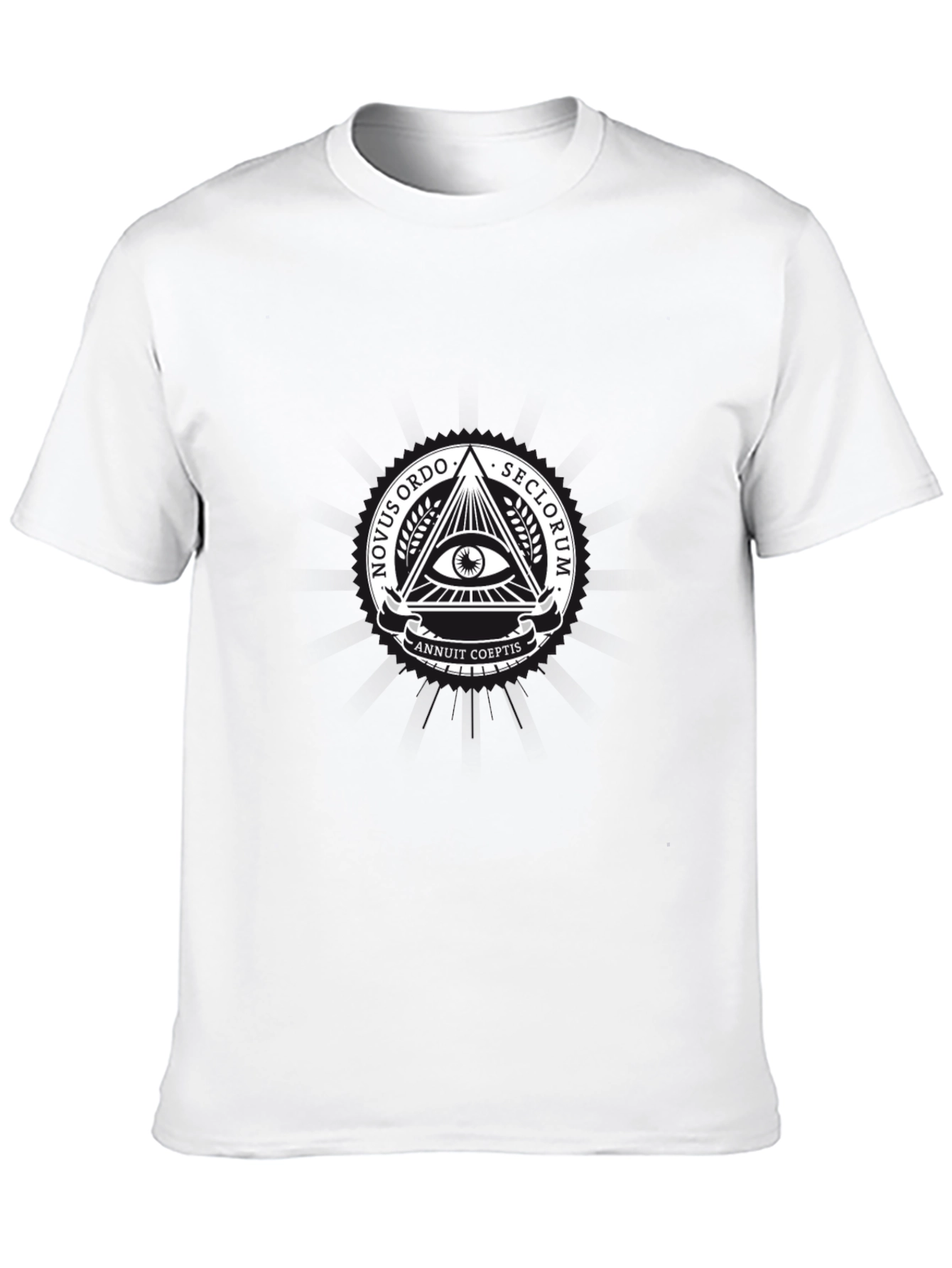 Illuminati Symbol T-Shirt - All Seeing Eye Conspiracy Tee