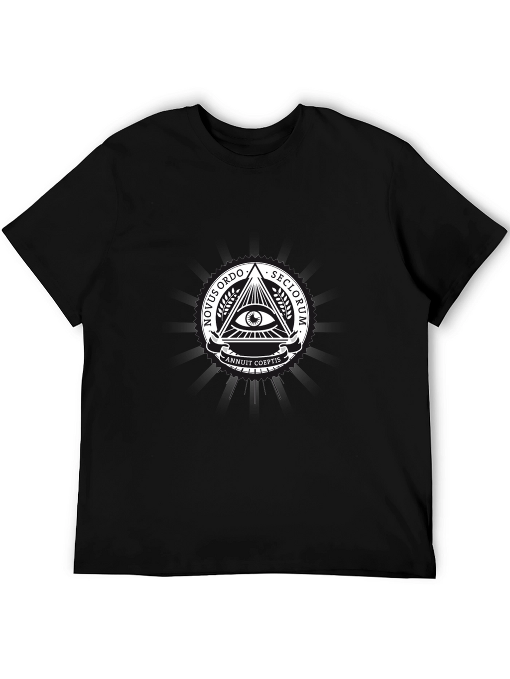Illuminati Symbol T-Shirt - All Seeing Eye Conspiracy Tee