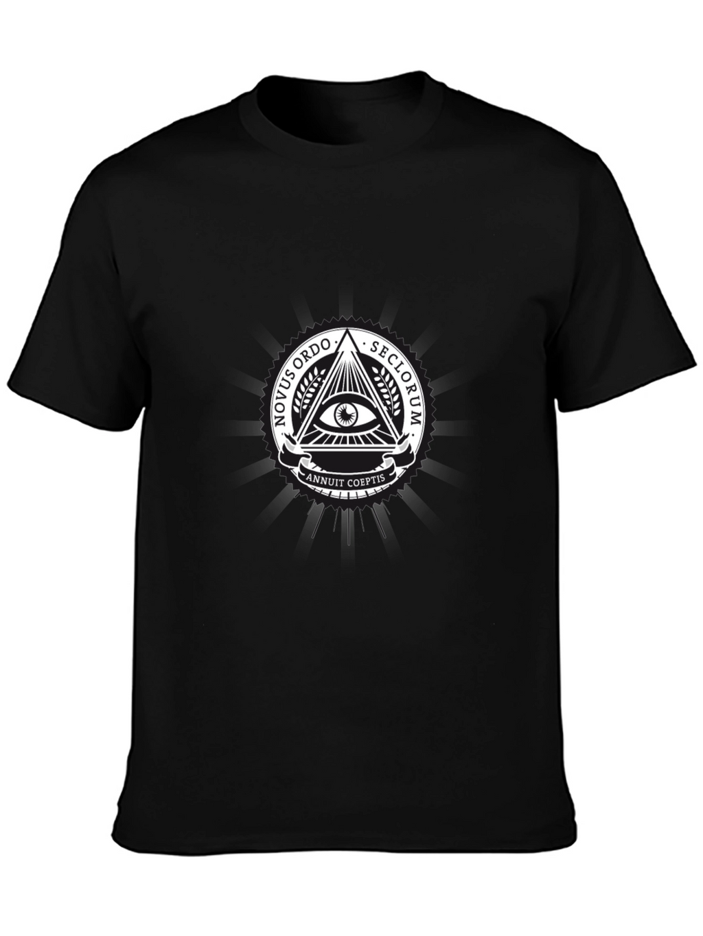 Illuminati Symbol T-Shirt - All Seeing Eye Conspiracy Tee