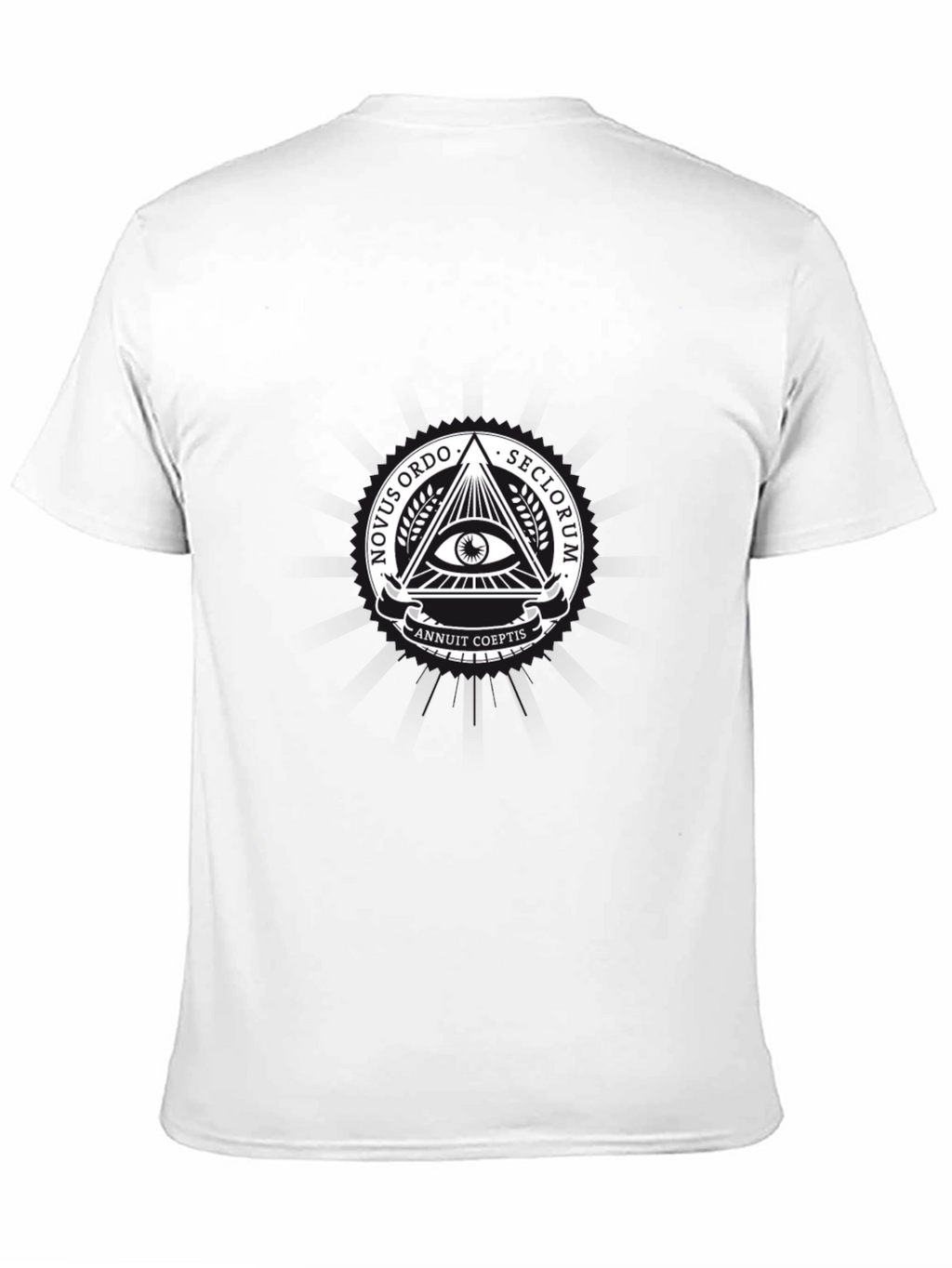 Illuminati Symbol T-Shirt - All Seeing Eye Conspiracy Tee
