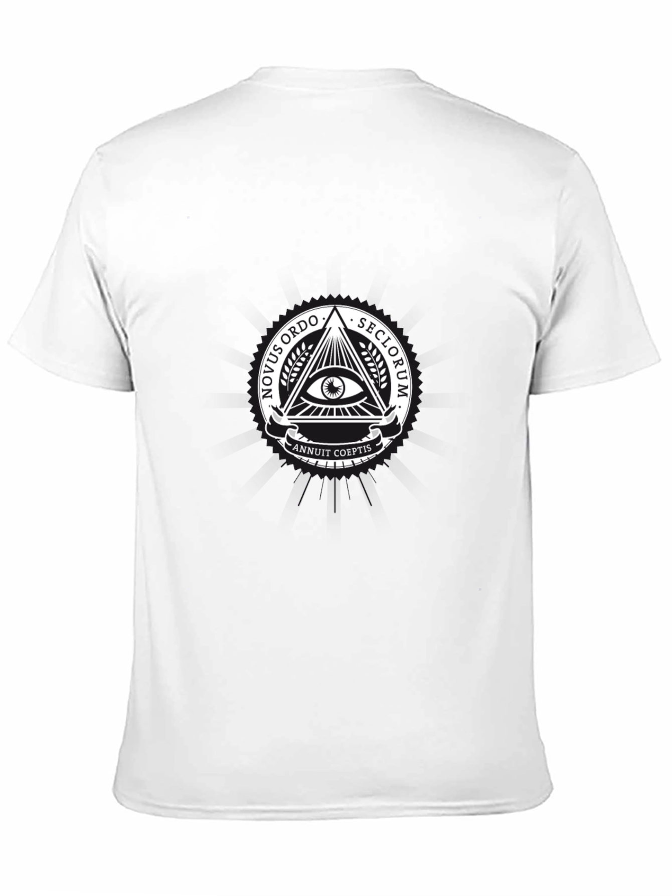 Illuminati Symbol T-Shirt - All Seeing Eye Conspiracy Tee