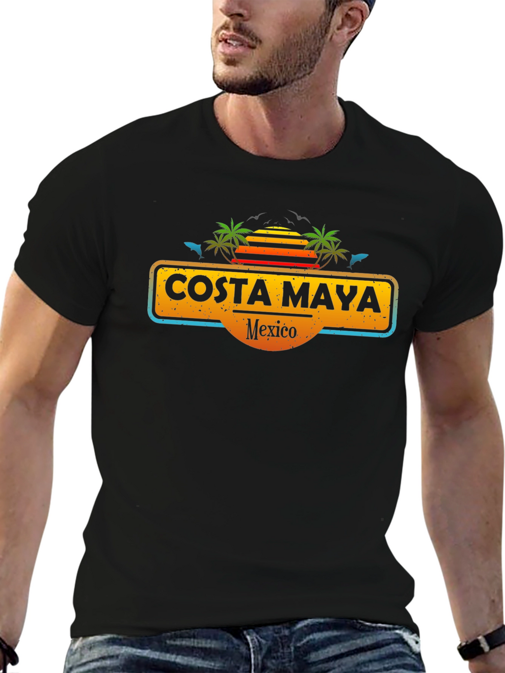 Costa Maya Mexico Graphic T-Shirt - Island Getaway Tee