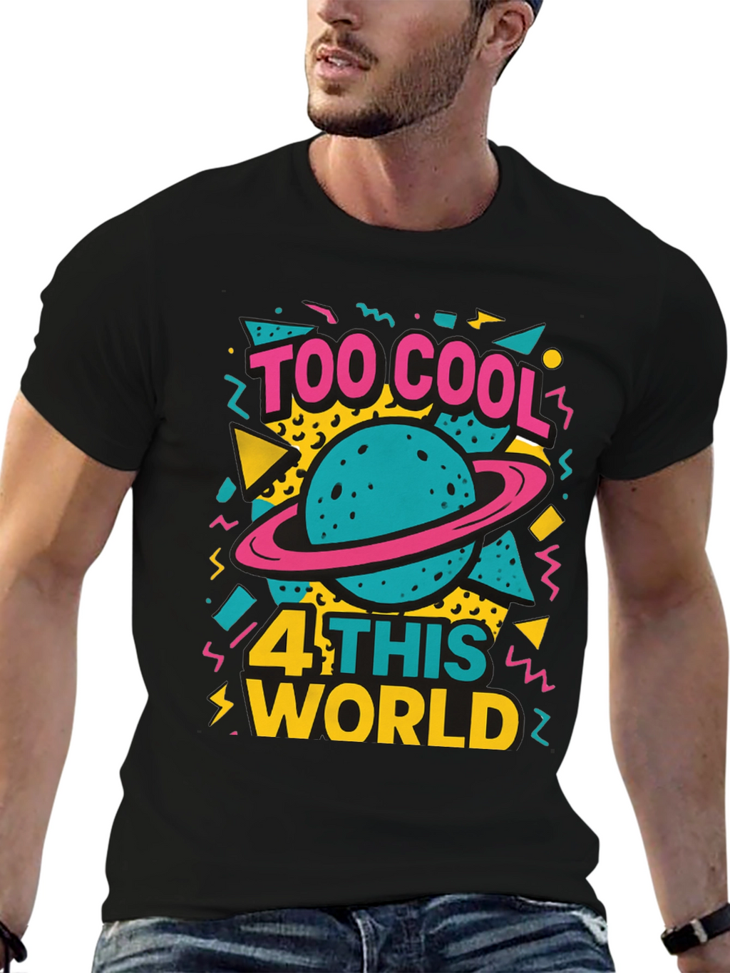 Too Cool for This World Graphic T-Shirt