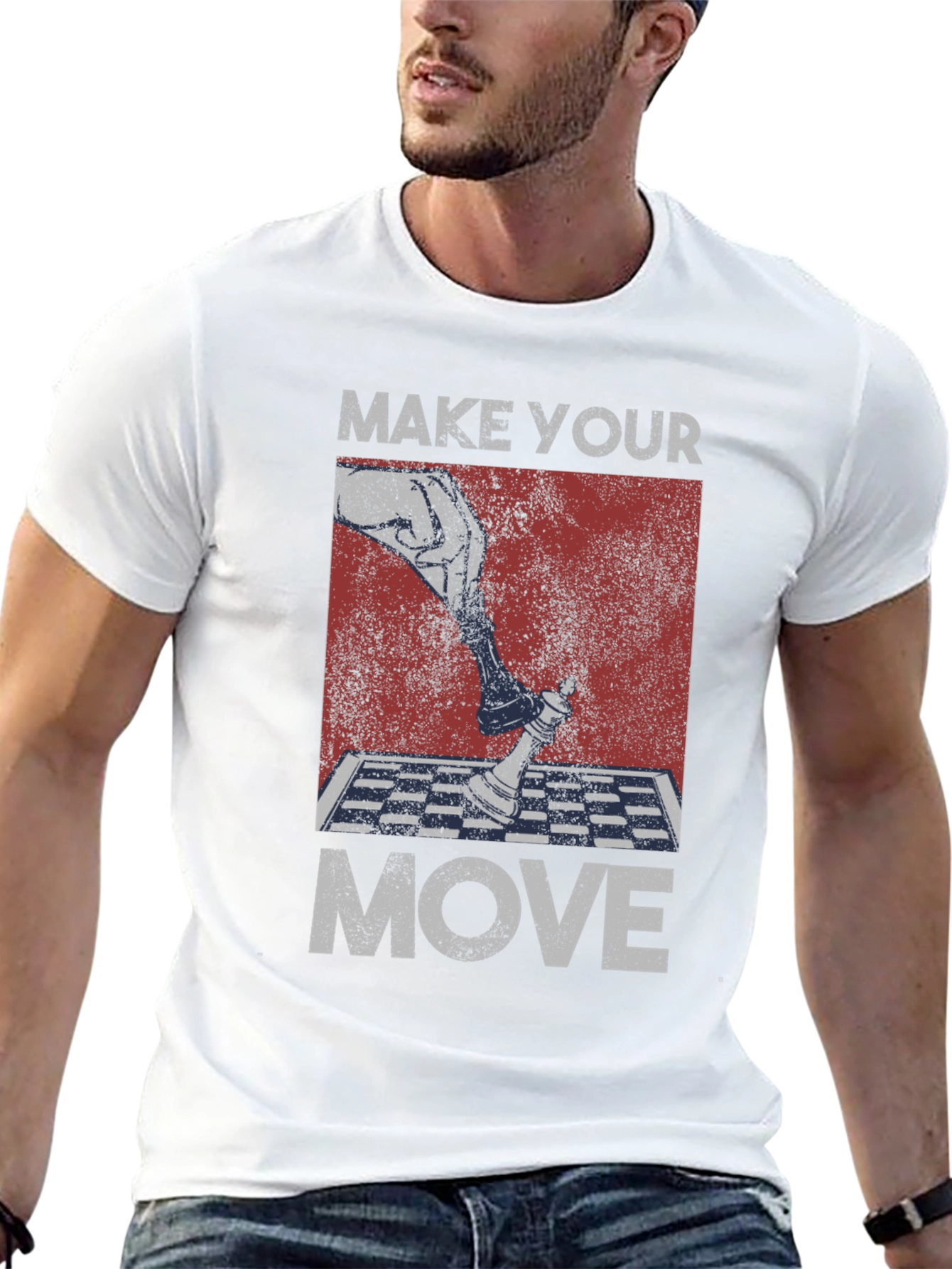 Make Your Move Chess Graphic T-Shirt