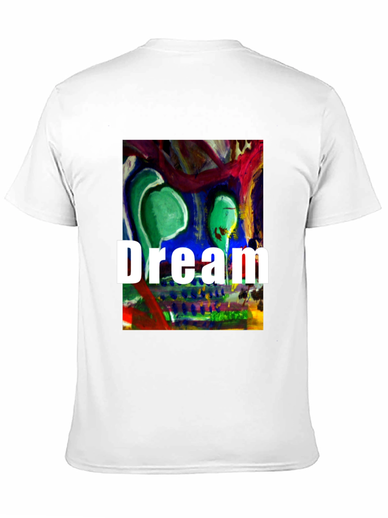 Abstract Dream Graphic Tee - Unisex Black T-Shirt